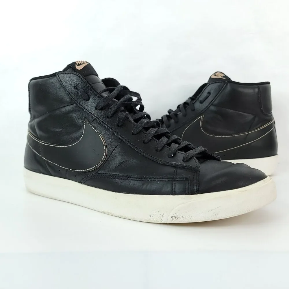 Nike Shoes Mens 13 Blazer Mid Premium‎ Dark Patina CU6679-001 Streetwear Sneaker